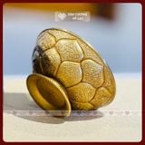  Chén Nước Cúng Phật, Chén Cúng Dường [Kim Cương Hỷ Lạc] Bát Cát Tường Đồng Mạ Vàng Size 8x5,5cm 