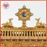  Lư Xông Trầm Bát Cát Tường Mật Tông [Kim Cương Hỷ Lạc] Đồng 