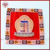  Tấm Lót Tượng Lót Pháp Khí Mật Tông [Kim Cương Hỷ Lạc] Biểu Tượng Kalachakra 