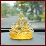  Tôn Tượng Hoàng Thần Tài Chất Liệu Lưu Ly Cao Cấp [Kim Cương Hỷ Lạc] Tượng Thờ Lưu Ly Mật Tông 