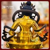  Tượng Phật Hoàng Thần Tài, Tượng Thần Tài Mật Tông Dzambala [Kim Cương Hỷ Lạc] Nhiều Size 17 - 45cm 