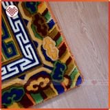  Đệm Thiền Mật Tông, Đệm Ngồi Bệt [Kim Cương Hỷ Lạc] Kích Thước 80x80cm Tây Tạng 