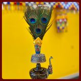  Chổi Lông Công Đồ Thờ Cúng Mật Tông [Kim Cương Hỷ Lạc] 