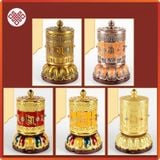  Kinh Luân Điện Có Nhạc Để Bàn Hợp Kim Cao Cấp [Kim Cương Hỷ Lạc] - 30Cm 