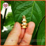  Đế Cắm Nhang Vòng Bằng Đồng Đặc, Đặt Hương Cây Mật Tông [Kim Cương Hỷ Lạc] Hình Hồ Lô 