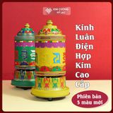  Kinh Luân Điện Để Bàn [Kim Cương Hỷ Lạc] Xoay Không Nhạc Phiên Bản 5 Màu Mới 
