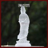  Tượng Quan Âm Bồ Tát Lưu Ly, Tượng Phật Lưu Ly [Kim Cương Hỷ Lạc] Diện Tượng Cực Đẹp, Ánh Nhìn Từ Bi 