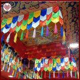  Lọng - Bảo Cái Vuông Trang Trí Gian Thờ Mật Tông [Kim Cương Hỷ Lạc] Hình Rộng 100X100Cm 