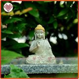  Tượng Phật Thích Ca [Kim Cương Hỷ Lạc] Để Bàn, Để Oto, Tượng Decor Ngoài Trời 9Cm 