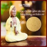  Tượng Phật Quan Âm Bồ Tát [Kim Cương Hỷ Lạc] Gốm Tử Sa Cao Cấp Decor Trang Trí Nhà Cửa Phong Thủy 