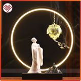  Lư Xông Trầm - Lư Hoa Sen Treo Trang Trí Bàn Thờ Mật Tông [Kim Cương Hỷ Lạc] 