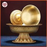  Chén Cúng Hộ Pháp Bát Cát Tường Mật Tông [Kim Cương Hỷ Lạc] 