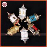  Mặt Dây Chuyền Kinh Luân [Kim Cương Hỷ Lạc] Đeo Cổ 