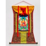  Thangka Tranh Phật Mật Tông [Kim Cương Hỷ Lạc] May Hoàn Thiện 