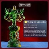  Bộ 8 Món Bát Bảo Cúng Dường Phật [Kim Cương Hỷ Lạc] Bộ Bát Cát Tường Lưu Ly Cao Cấp Size Lớn 