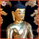  Tượng Phật Thích Ca Và 7 Vị Quan Âm Mật Tông [Kim Cương Hỷ Lạc] Nepal 