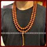  Chuỗi Bồ Đề Phật Nhãn Tự Nhiên, Chuỗi 108 Hạt Nepal [Kim Cương Hỷ Lạc] Nepal - 12 - 13mm 