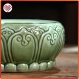  Lư Xông Trầm Lư Đốt Hương Trầm Gốm Trang Trí Bàn Thờ Mật Tông [Kim Cương Hỷ Lạc] Siêu Đẹp 