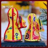  Chuông Cầm Tay Mật Tông [Kim Cương Hỷ Lạc] 5 Chấu Đen 