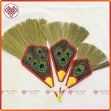  Chổi Lông Công Đồ Thờ Cúng Mật Tông [Kim Cương Hỷ Lạc] 