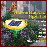 Máy Niệm Phật - Máy Phát Nhạc Ngoài Trời [Kim Cương Hỷ Lạc] Pin Mặt Trời Siêu Bền Mẫu 2024 + Thẻ Nhớ 