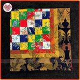  Trang Trí Bàn Thờ, Khăn Trải Bàn Mật Tông [Kim Cương Hỷ Lạc] 1Mx1M 