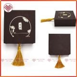  Hộp Gấm Quà Tặng Đựng Đồ Phong Thuỷ May Mắn [Kim Cương Hỷ Lạc] 