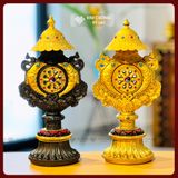  Bát Cát Tường Hợp Nhất Mật Tông [Kim Cương Hỷ Lạc] Hợp Kim Cao Cấp - May Mắn Thịnh Vượng 