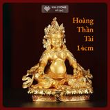  Tượng Phật Hoàng Thần Tài Dzambala - Tượng Phật Mật Tông Mini [Kim Cương Hỷ Lạc] Hợp Kim 8Cm - 14Cm 