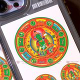  Miếng Dán Tâm Om , Tara Xanh Mật Tông [Kim Cương Hỷ Lạc] 