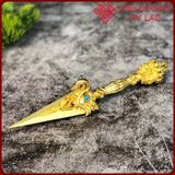  Pháp Khí Phubar Phổ Ba Mật Tông [Kim Cương Hỷ Lạc] Đồng 23Cm 