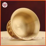  Ly Cúng, Chung Nước Cúng Phật bằng đồng [ Kim Cương Hỷ Lạc] 5x8cm 