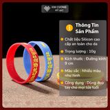  Vòng Tay Cao Su Khắc Thần Chú Giải Thoát Nhiều Màu [Kim Cương Hỷ Lạc] 