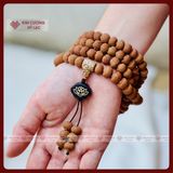  Chuỗi Bồ Đề Liên Hoa, Chuỗi Bồ Đề 108 Hạt [Kim Cương Hỷ Lạc] Bồ Đề Tự Nhiên 10mm 