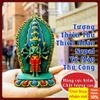  Tượng Thiên Thủ Thiên Nhãn Nepal -Hàng Hiểm [Kim Cương Hỷ Lạc]Chất Liệu Bột Sa Thạch Vẽ Màu Thủ Công 
