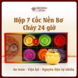 Cốc Nến Bơ Không Khói Cháy 24 Giờ- Nến Bơ Cúng Dường [Kim Cương Hỷ Lạc] An Toàn Tiện Lợi Tiết Kiệm 