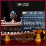  Lư Xông Hợp Kim Song Lộc, Lư Xông Trầm Cao Cấp [Kim Cương Hỷ Lạc] Lư Xông Khói Bát Cát Tường 