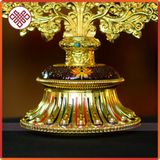  Bát Cát Tường Hợp Nhất Mật Tông [Kim Cương Hỷ Lạc] Hợp Kim Cao Cấp - May Mắn Thịnh Vượng 