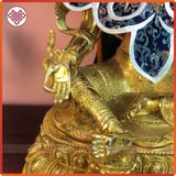  Tượng Phật Tara Xanh Tây Tạng Mật Tông [Kim Cương Hỷ Lạc] 