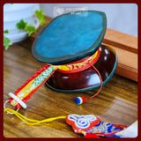  Trống Damaru [Kim Cương Hỷ Lạc] Xuất Xứ Nepal 12x7cm 