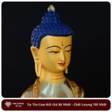  Tượng Phật A Di Đà Mật Tông [Kim Cương Hỷ Lạc] Nepal 33Cm 