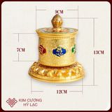  Kinh Luân Xoay, Bánh Xe Mani [Kim Cương Hỷ Lạc] Để Bàn, Để Ô Tô Mang Lại Bình An Và May Mắn 