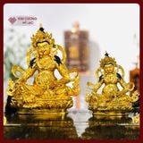  Tượng Phật Hoàng Thần Tài, Tượng Thần Tài Mật Tông Dzambala [Kim Cương Hỷ Lạc] Nhiều Size 17 - 45cm 