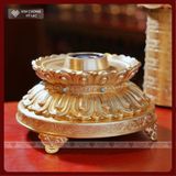  Kinh Luân Điện 25 Triệu Biến Lục Tự [Kim Cương Hỷ Lạc] Đồng Mạ Vàng Cao Cấp 28Cm Bảo Hành 1 Năm 