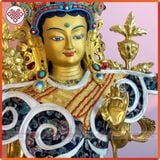  Tượng Phật Tara Xanh Tây Tạng Mật Tông [Kim Cương Hỷ Lạc] 