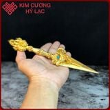  Pháp Khí Phubar Phổ Ba Mật Tông [Kim Cương Hỷ Lạc] Đồng 23Cm 