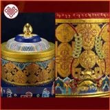  Kinh Luân Điện Để Bàn [Kim Cương Hỷ Lạc] Xoay Không Nhạc Phiên Bản 5 Màu Mới 