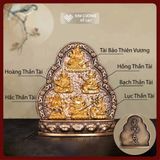  Chén Đồng Cúng Nước Mật Tông [Kim Cương Hỷ Lạc] Bộ Cúng Lục Vị Thần Tài - Đồng Nepal Cao Cấp 