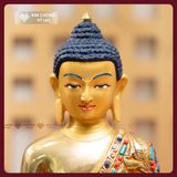  Tượng Phật Thích Ca Mâu Ni Đồng Mạ Vàng [ Kim Cương Hỷ Lạc] Tượng Thích Ca Thủ Công Nepal- Hàng Hiếm 
