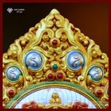  Bộ Bát Cát Tường Mật Tông [Kim Cương Hỷ Lạc] Nhựa Composite Chi Tiết Sắc Nét Siêu Bền 